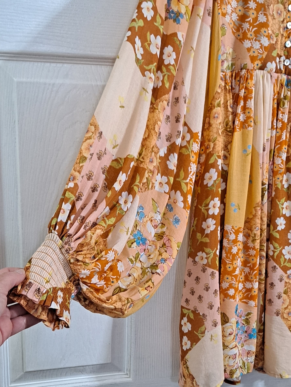 Spell~ Freda Boho Mini Dress (Amber) - Picture 8 of 13